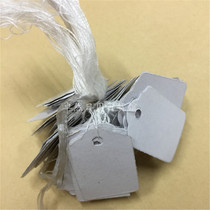 Special price tag paper cotton thread paper price brand handwritten jewelry listed 2 4*3 6cm