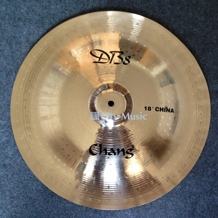 (City Music)chang DB8 18 inch CHINA Chinese Hi-hat Anti-hi-hat effect Hi-hat