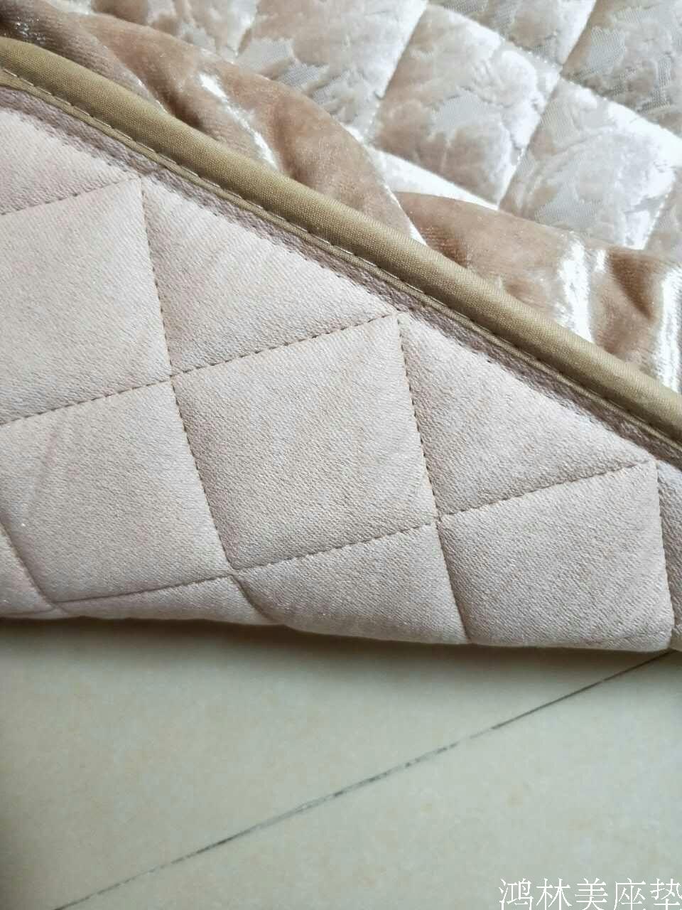 Ghế mùa đông Liên bang Gỗ rắn Sofa Đệm Sofa Khăn Vải Đệm Mùa đông Đệm văn phòng Đệm chống trượt Mat bộ thảm lót ghế gỗ