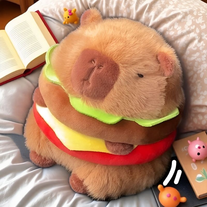 Internet-Famous New Capybara Plush Toy, Capybara Stuffed Animal, Boy Companion Doll, Birthday Gift for Girls Internet-Famous New Capybara Plush Toy, Capybara Stuffed Animal, Boy Companion Doll, Birthday Gift for Girls