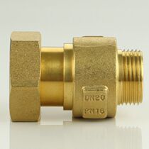 Copper 4 points 6 points internal and external wire tooth water meter front movable check valve Spring water pipe check valve stop water return valve