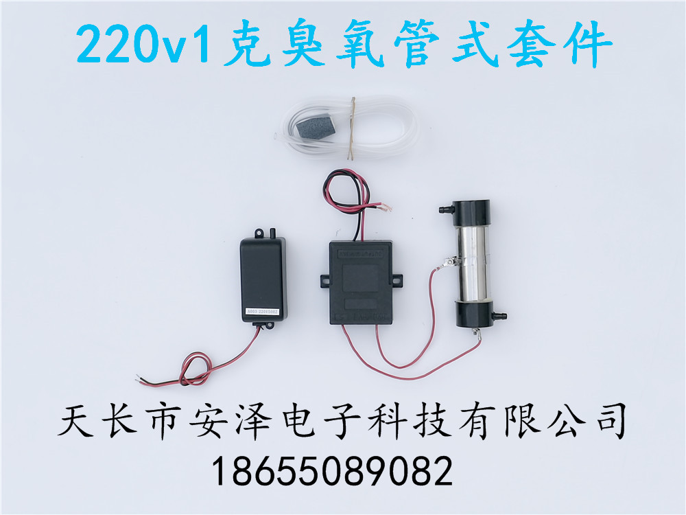 1000 Milligram Tubular Ozone Generator Kit Live Oxygen Disinfection Machine Accessories Fruit And Vegetable Water Air Disinfection