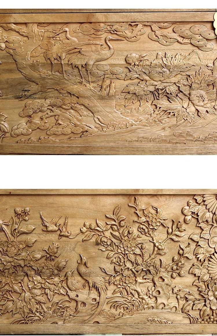 Đồ nội thất bằng gỗ sâm banh Hộp Trung Quốc Hộp lưu trữ quần áo Sách lưu trữ thư pháp và quà tặng của hồi môn kết hôn với con gái - Cái hộp thùng gỗ trang trí