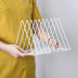 Ins Bắc Âu sáng tạo sắt rèn nhỏ kệ sách để bàn trang trí lưu trữ giá đơn giản cuốn sách kim loại báo trang trí nội thất Trang trí nội thất