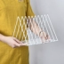 Ins Bắc Âu sáng tạo sắt rèn nhỏ kệ sách để bàn trang trí lưu trữ giá đơn giản cuốn sách kim loại báo đồ dcor quán cà phê Trang trí nội thất