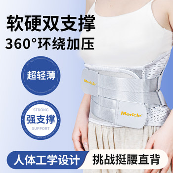 Waist Support Belt for Lumbar Vertebrae and Intervertebral Discs, Specially Designed for Men and Women Who Sit or Stand for Long Periods, Waist Support Device with Heating for Back Pain and Warmth