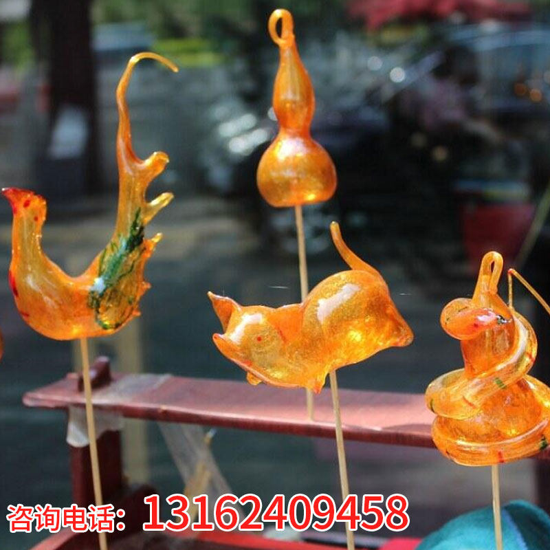 Shanghai folk art sugar blowing people perform children's birthday party event planning performance manual door-to-door service