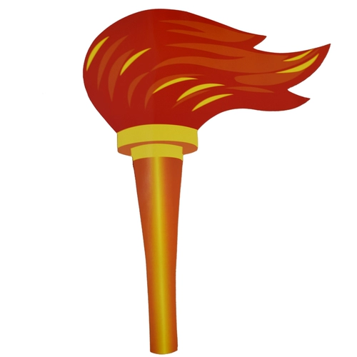 Torch Dance Creative PR -предметы сцены выступления в школьных играх церемония открытия в руке