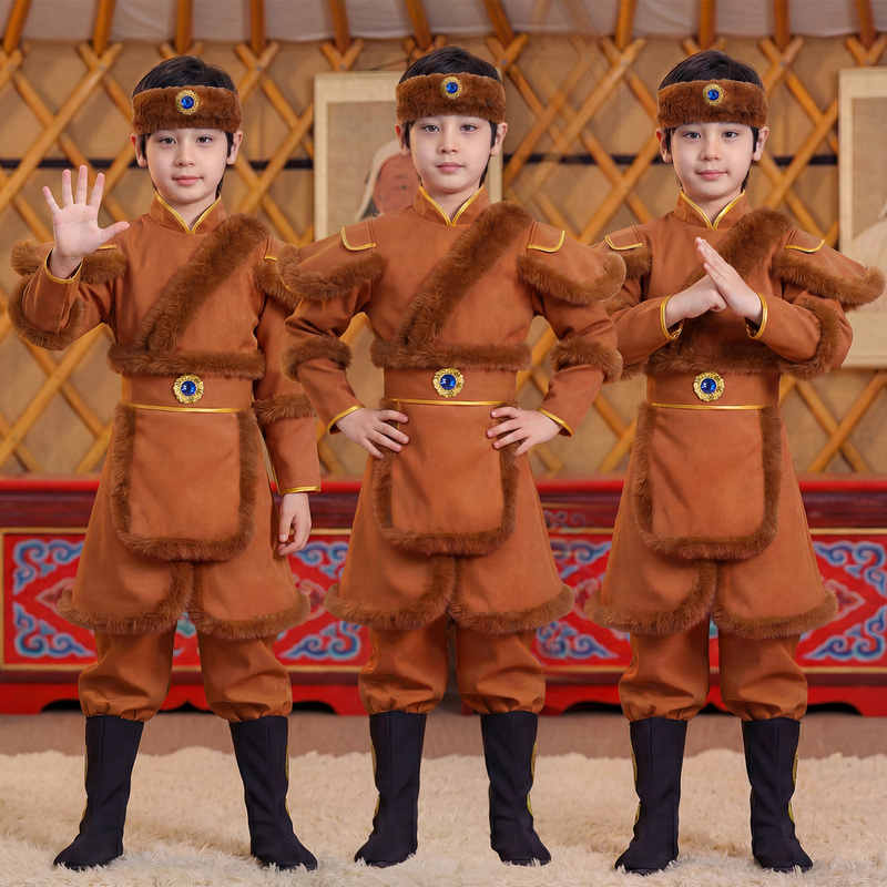 Ancient Mongolian Huns, Huns, and Yuan Dynasty Armor, Golden Army General and Soldier Armor, Genghis Khan Battle Robe, Performance Costume Ancient Mongolian Huns, Huns, and Yuan Dynasty Armor, Golden Army General and Soldier Armor, Genghis Khan Battle Robe, Performance Costume