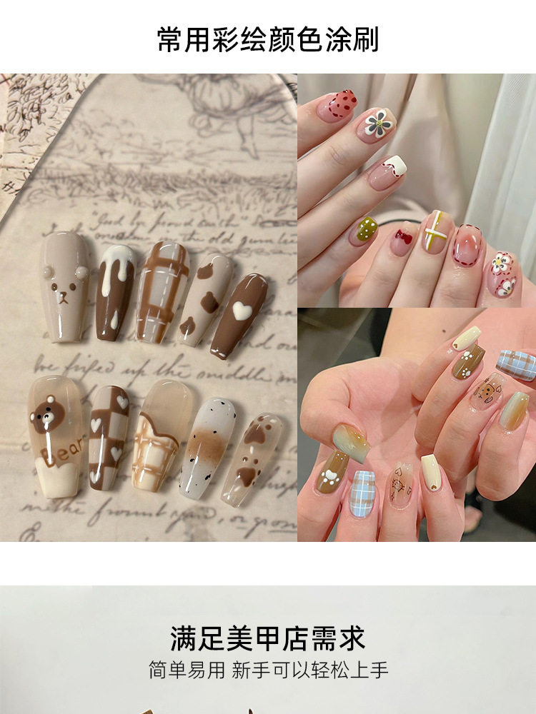 Top Japanese Nail Art Brushes for Detail & Blending - Detail image 2