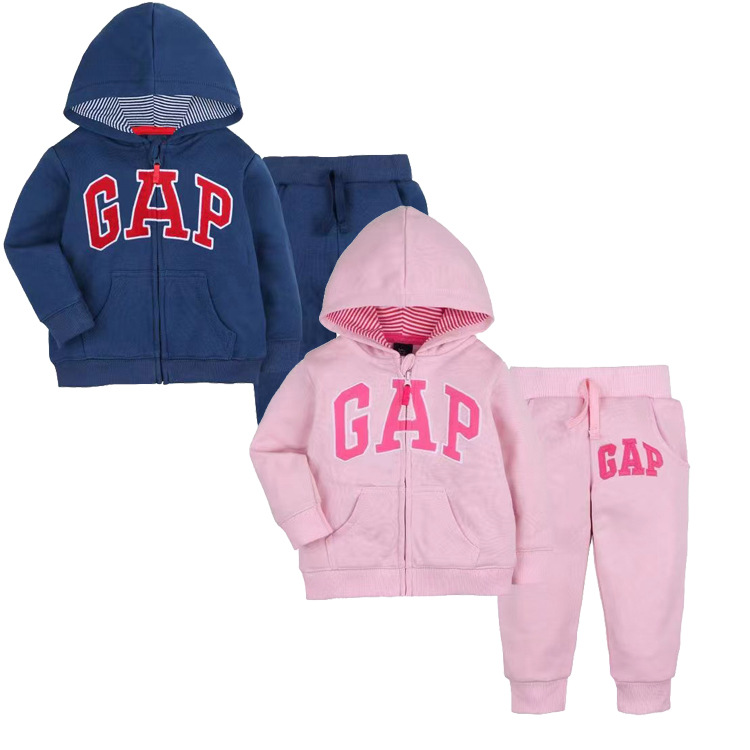 Детская одежда, мужские и женские осенние костюмы для малышей, внешняя торговля, g домашняя осенняя детская куртка-свитер на молнии, детский костюм-двойка, p