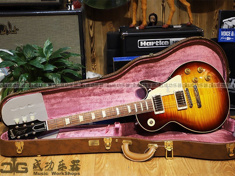 Beauty production Gibson 2020 models Gibson CustomShop1958 cs R8 sundown colour electric guitar