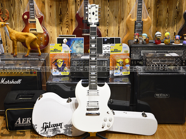 (Sold Display) Successful instrument Gibson SG Light7 Limited RunAlpineWhite-Taobao