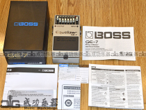 Successful instrument BOSS GE7 7 Segment EQ Equilibrium Electric Guitar Single Block Effectors