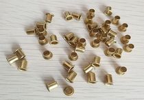 Copper eyelet hollow rivets Copper eyelet button rivets Through hole rivets Air eye rivets M1 7X2 5 3 3 5 4