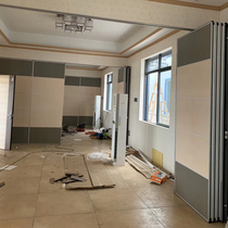 Hotel activity partition wall office mobile screen banquet hall folding sound insulation wall hotel box high spacing