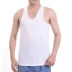 Mùa hè trung niên nam cotton sling áo vest trắng trung niên cotton lỏng áo mồ hôi cũ cha - Áo vest cotton