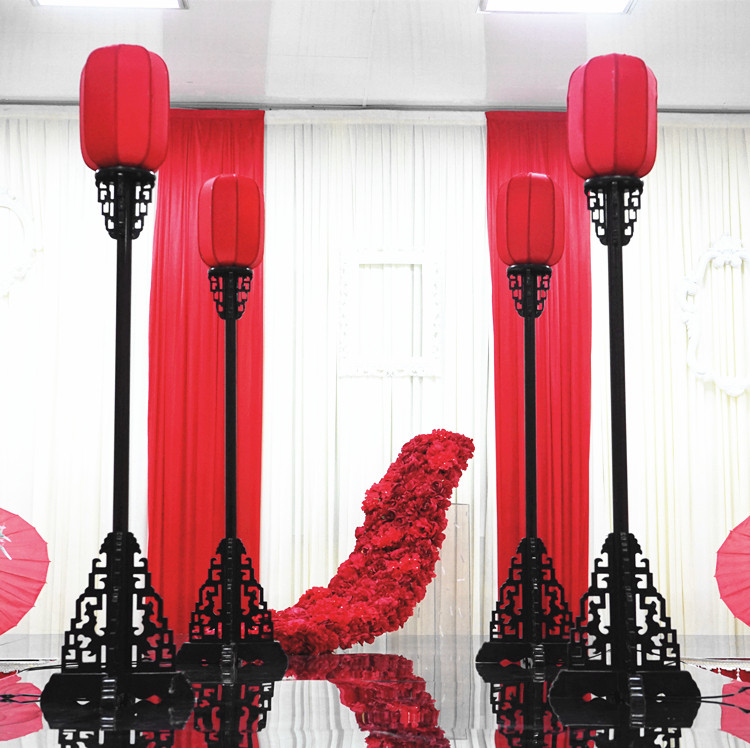 New wedding lantern road leading Chinese wedding prop Wedding Chinese road leading Han Chinese Tang wedding wedding wedding prop road leading