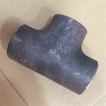  Carbon steel welded tee Welded equal diameter tee Cold drawn tee Seamless stamping tee Reducing tee DN15-600