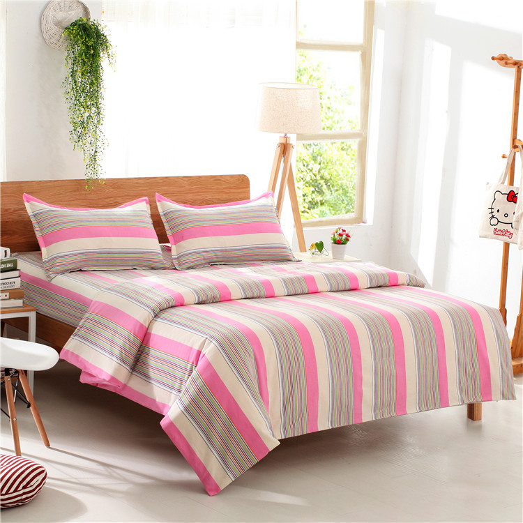 21 sợi cotton Sơn Đông cũ tấm vải thô một mảnh gối ba mảnh cotton mùa hè dày tấm mã hóa ga nệm