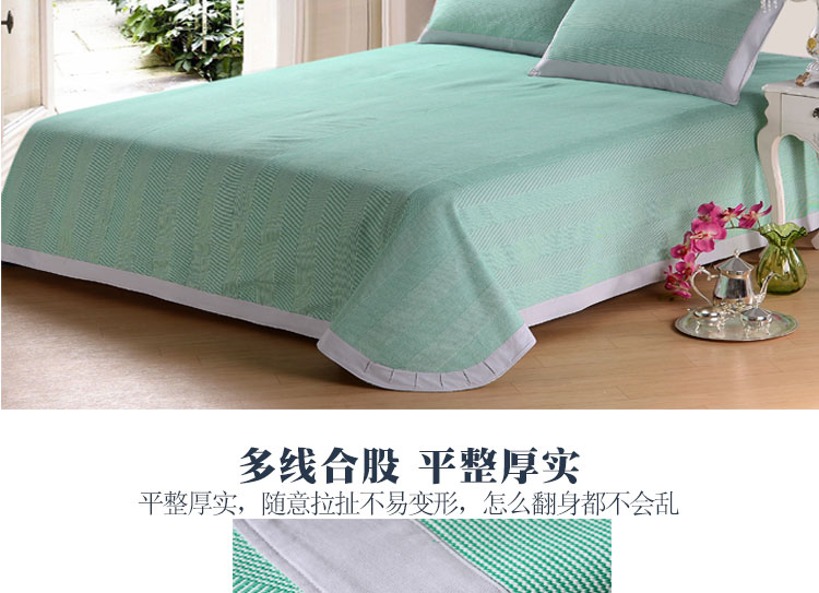 Handmade cotton cũ vải thô mat sheets ba bộ của mùa hè dày mã hóa gấp canvas 1.5 m1.8 m giường