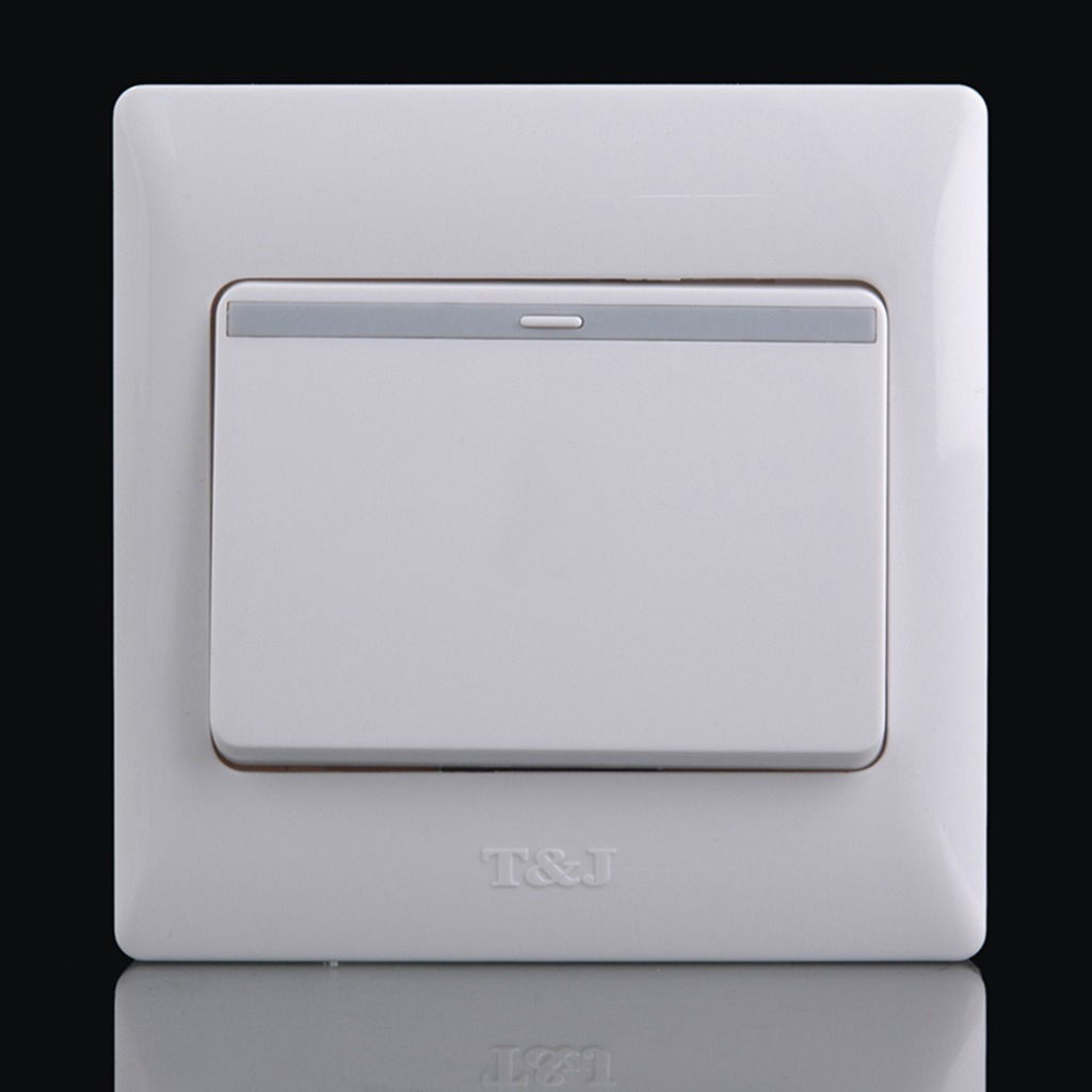 High-quality 86-type dry contact point automatic reset switch panel Intelligent lighting system always on control double
