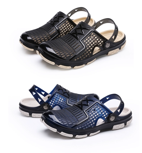 2019 mới mùa hè giày chống trượt nam dép đi biển dép baotou phiên bản Hàn Quốc của xu hướng giày thông thường thoáng khí - Giày thể thao / sandles