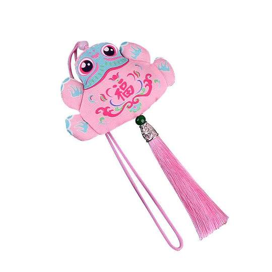 Фестиваль лодок-драконов, саше-саше Фу-лягушка, национальный тренд, портативный саше, полынь, сумка от комаров, украшение автомобиля, кулон в древнем стиле