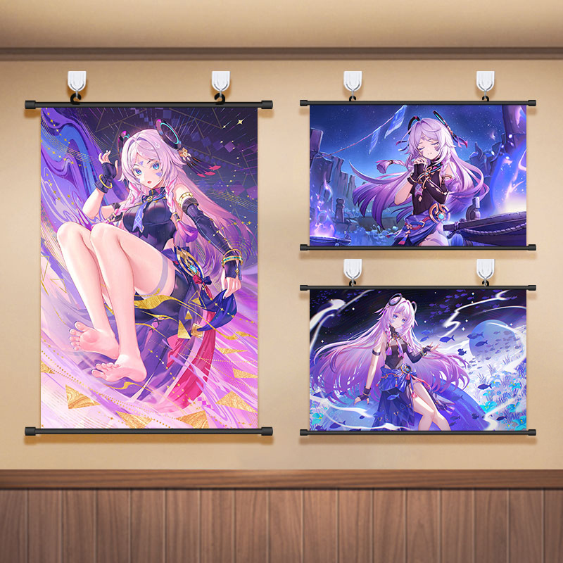 Sita Lali Poster Hanging Painting Grand Witch Grandma Game Merchandise No-Drill Bedroom Dormitory Decorative Painting Mural