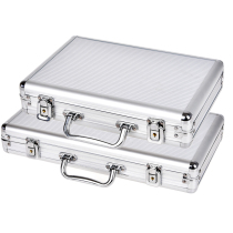 Texas Poker Silver Carry-on Aluminum Box Bagle Black Jack 21 Point Chess Room Chips Box Aluminum Box box containing box