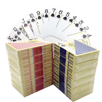 Plastic Playing Cards Bagle Plastic Big Corner Code Big Character Frosted Waterproof Poker Texas Playing Card Special Price