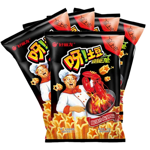 [Полная коробка оптом] Hao Liyou, картофель 40G/70G медовый томатный вкус фри, закуски