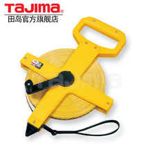 tajima field island R-30 50100 m leather measuring tape long fiberglass measuring tape type bicolor double face scale