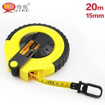 QK-2015 Chick card 20 m glass fiber tape measure cloth tape measure leather measuring tape black tech