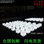 LED chiếu sáng ngoài trời đồ nội thất Cube phân KTV ghế sofa thanh bàn ghế vuông vuông đầy màu sắc - Giải trí / Bar / KTV