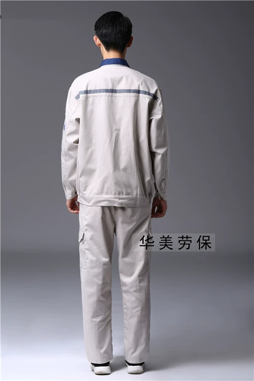 Quần áo dài tay hàn quần áo bảo hộ quần áo phù hợp với nam giới quần áo mùa xuân và mùa thu thợ hàn COSCO Dịch vụ xưởng may quần áo