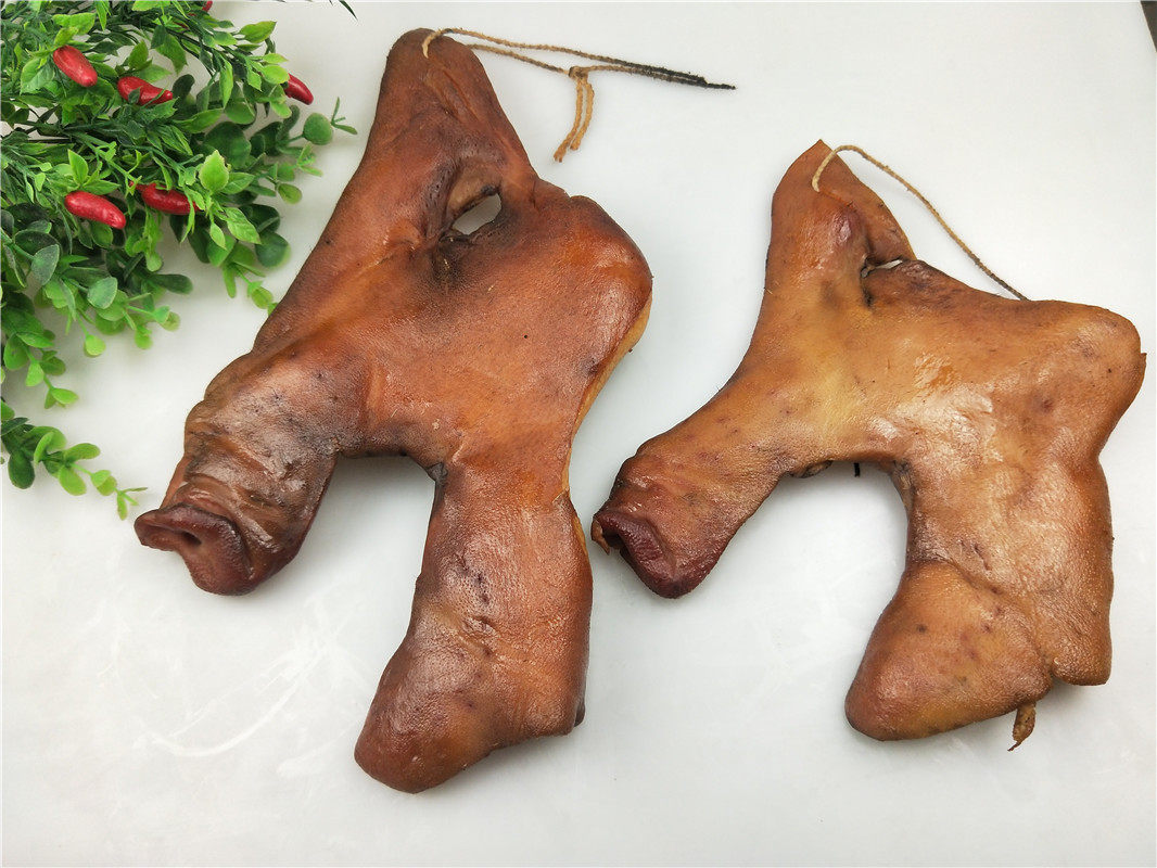 Wapig Mouth Punch mouth Pork Head Meat Non Sichuan Rag Pork Nose Smoke Smoky Flavor of Pig Face Meat