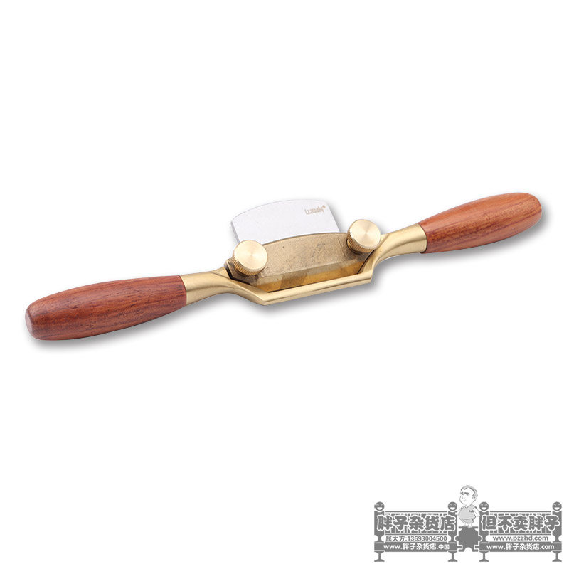 LUBAN European flat-bottomed copper bird planer Western woodworking metal planer Roll planer around planer Curve planer