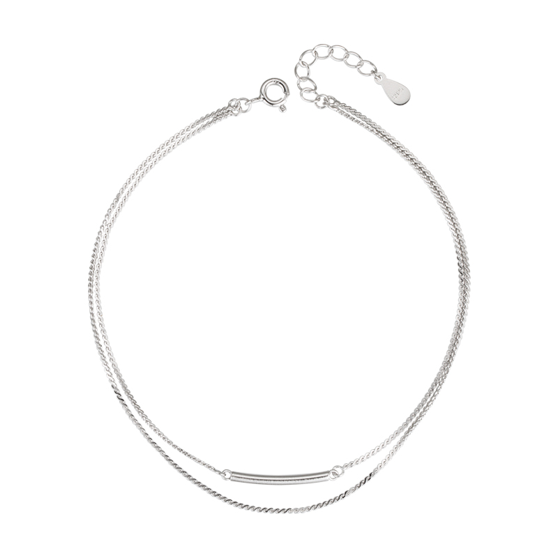 Chaine de cheville Femme en Argenterie - Ref 3101520 Image 5