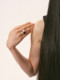 Sudrov Sujue Light Luxury Design 틈새 시장 고급 기질 Mabe Black Agate Ring Girls의 생일 선물 반지
