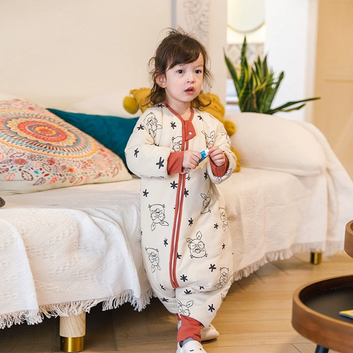 Хуокси детские спальные мешки осенью и зимними битвами, детская бумага Палара, ноги с толстым легким плотным хлопком 323