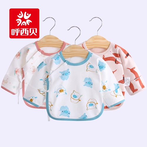呼西贝 Половина новорожденной куртки, монах, хлопковое младшее первое ребенка, полузащитный сервис весна и осенняя линия