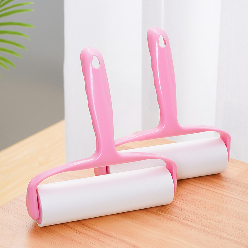 16cm lengthening adhesive clothing roller type household sticky hair device tearable pet hair removal and hair removal artifact
