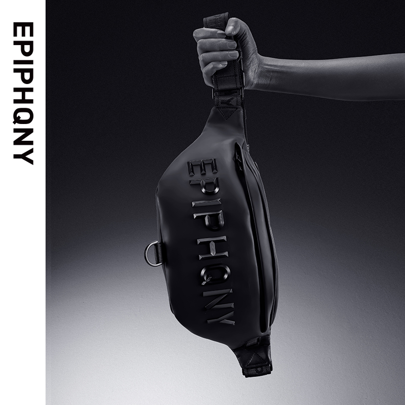 Epiphqny Crossbody Bag Men's Waist Bag Casual Shoulder Bag Chest Bag Gift for Birthday Limited Edition Collaboration