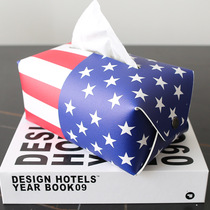 Retro On-board Toilet Home Toilet Pumping Tissue Box Cortex Living Room Creative Cute Nordic Ins Wind Light Lavish