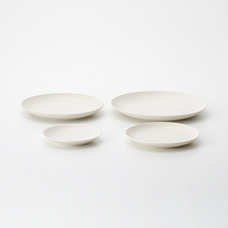 Muji Rice Porcelain Plates and Dishes Tableware for Home Use