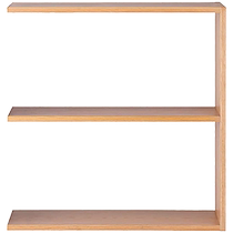 MUJI modular wooden frame wide type 2 layers additional set OA white oak style