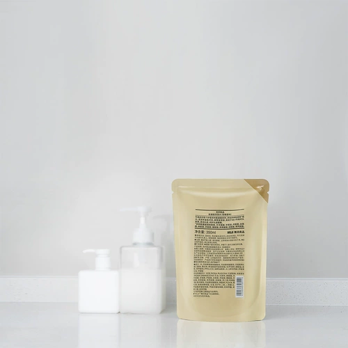 Muji, плавный освежающий шампунь на основе аминокислот, сменный мягкий лосьон для волос