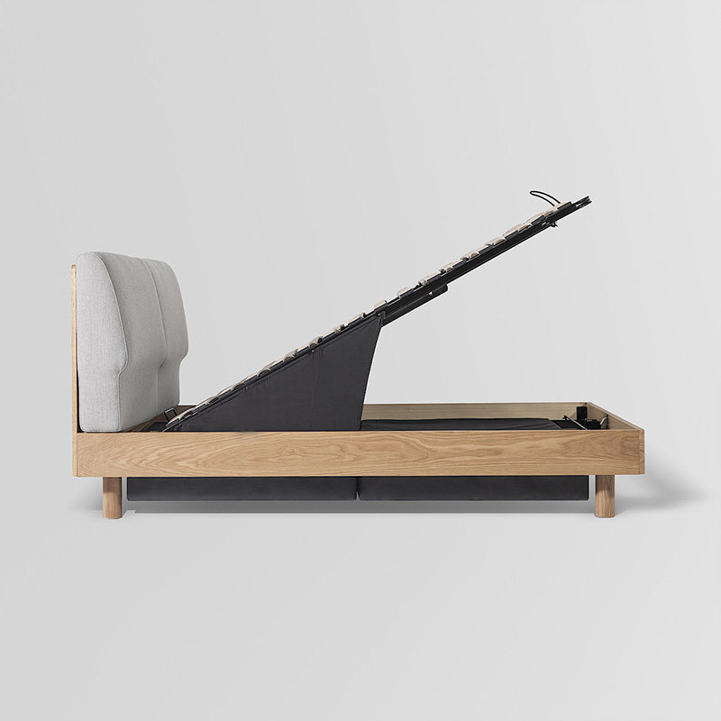 Двухъярусная деревянная кровать-рама MUJI KA13CC0S