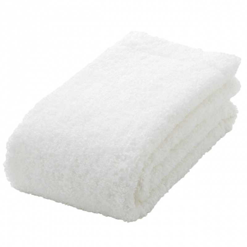 MUJI cotton light and soft face with a thick towel